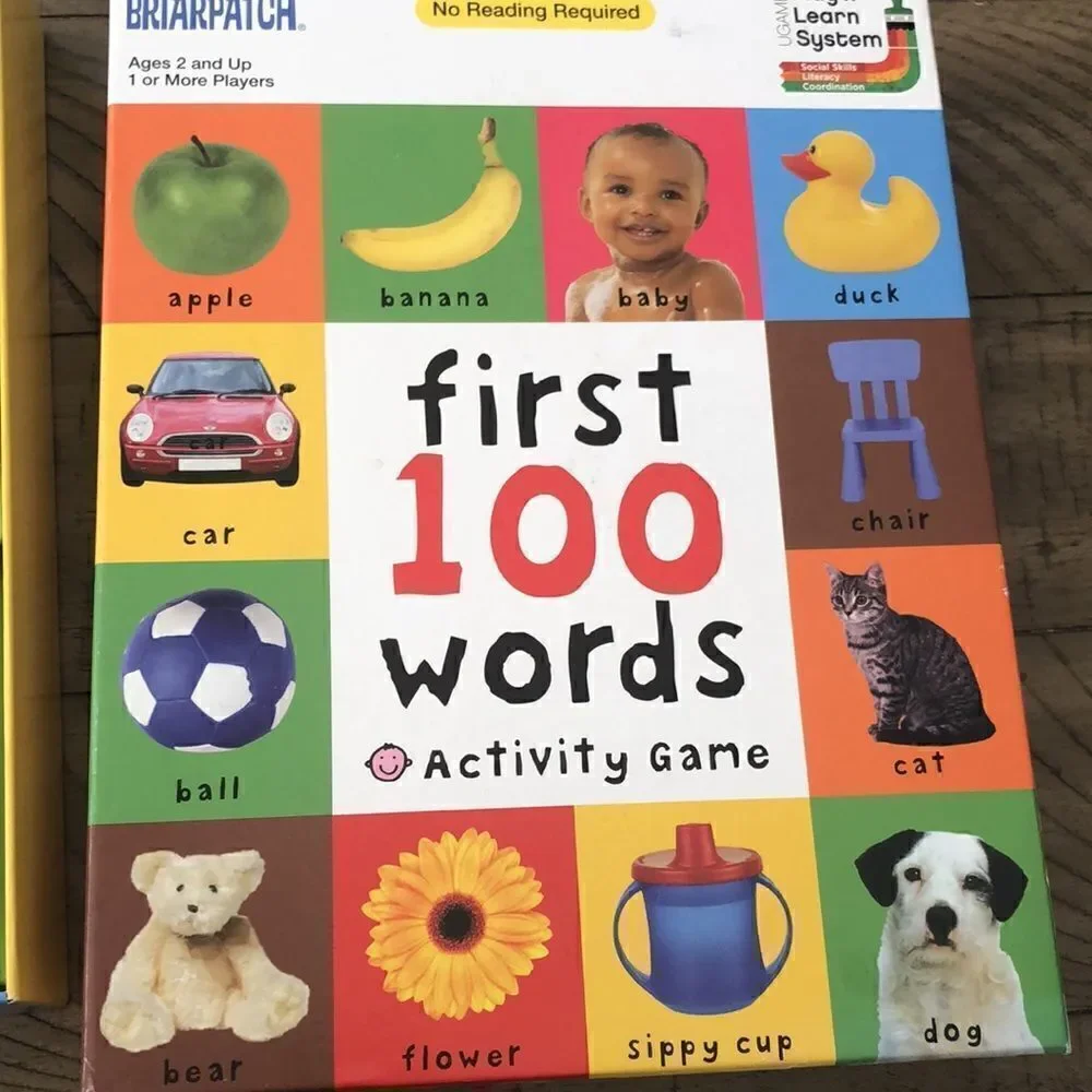 First 💯 Words Activity Game by BriarPatch No Reading Required Fun🤩 4 Wee Ones!